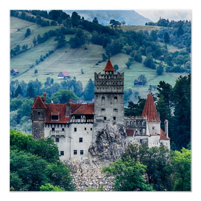 Póster Castillo de Bran (Anverso)