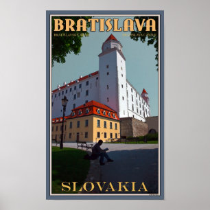 Póster Castillo de Bratislava