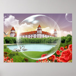 Póster Castillo de Bratislava