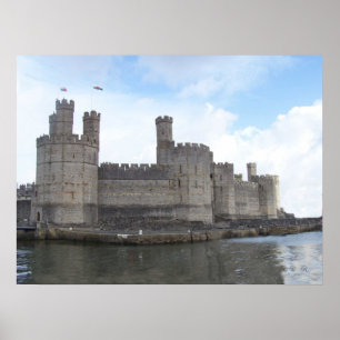 PÓSTER CASTILLO DE CAERNARFON