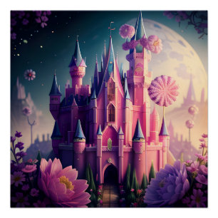 Póster Castillo de Caramelo Uno