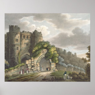 Póster Castillo de Carisbrook, de 'La isla de las islas d
