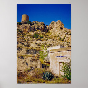 Póster Castillo de Castalla