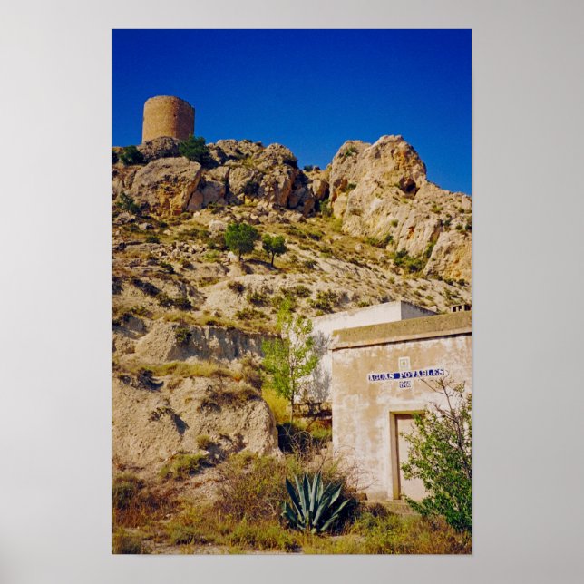 Póster Castillo de Castalla (Frente)