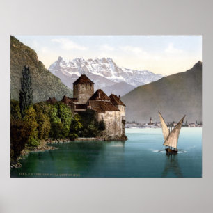 Póster Castillo de Chillon