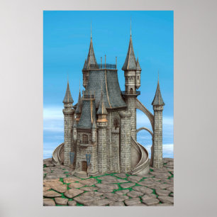 Póster Castillo de Cuento de Hadas