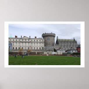 Póster Castillo de Dublín Irlanda