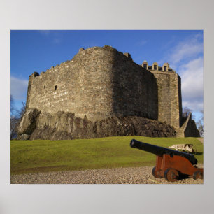 Póster Castillo de Dunstaffnage, Argyll y Bute, Escocia