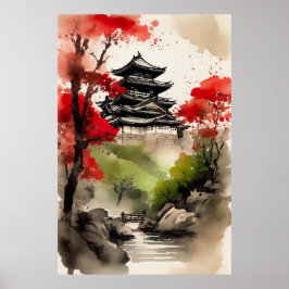 Póster Castillo de Echoing Hills