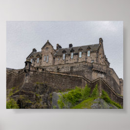 Póster castillo de Edimburgo