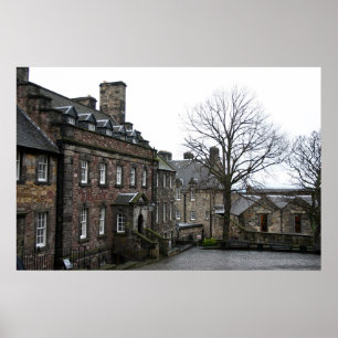 Póster Castillo de Edimburgo