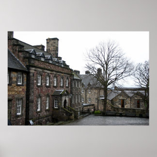 Póster Castillo de Edimburgo