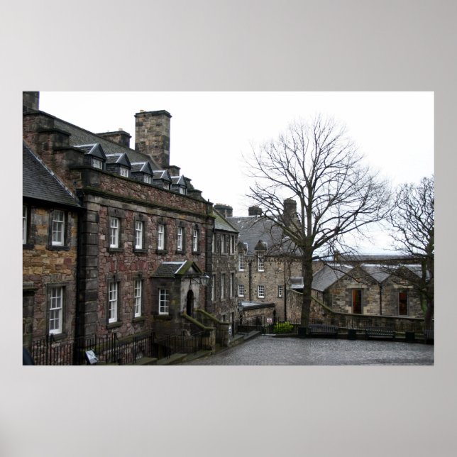 Póster Castillo de Edimburgo (Frente)