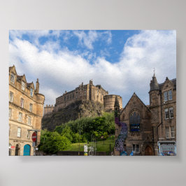 Póster castillo de Edimburgo