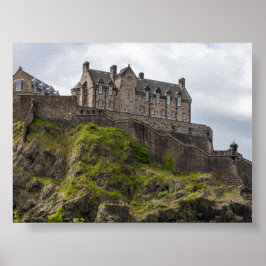 Póster castillo de Edimburgo