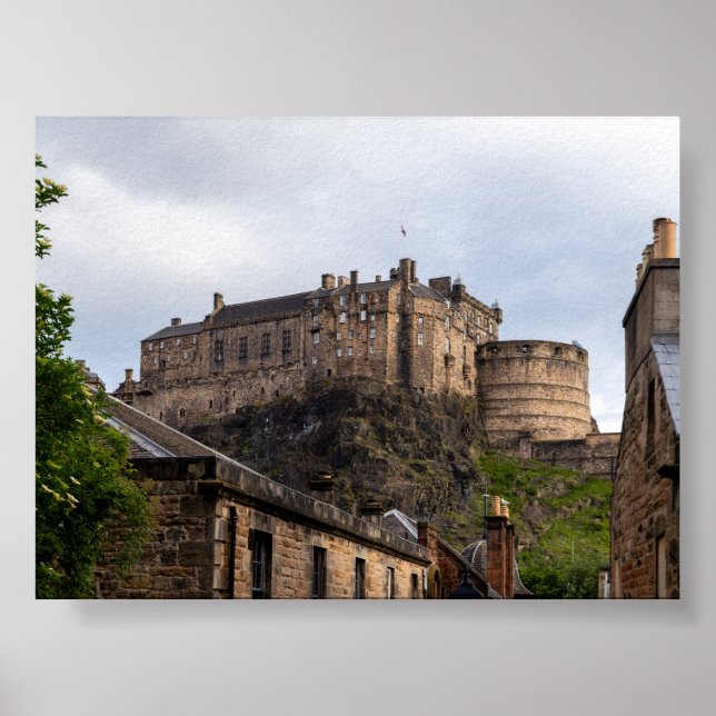 Póster castillo de Edimburgo (Frente)
