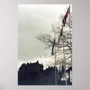 Póster Castillo de Edimburgo