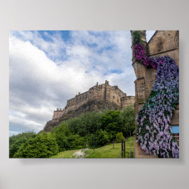 Póster castillo de Edimburgo
