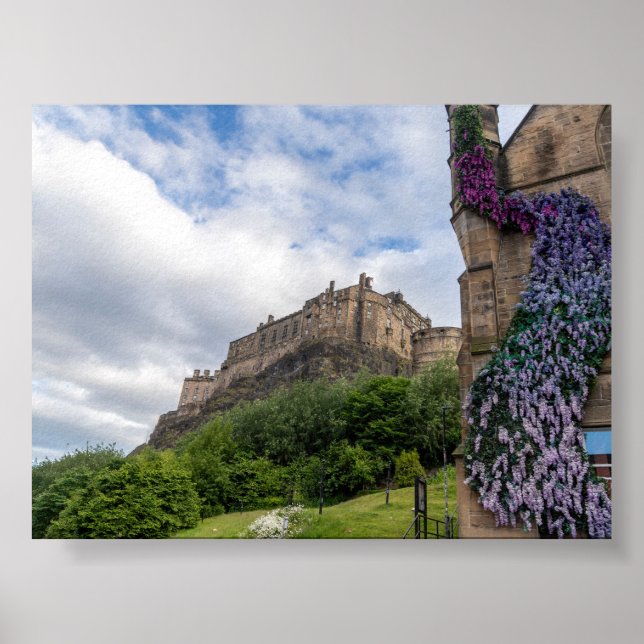 Póster castillo de Edimburgo (Frente)