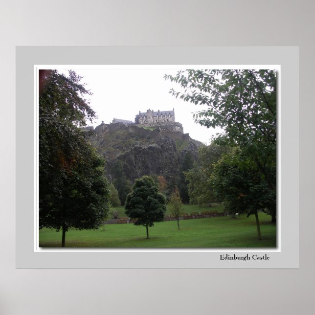 Póster Castillo de Edimburgo (Frente)
