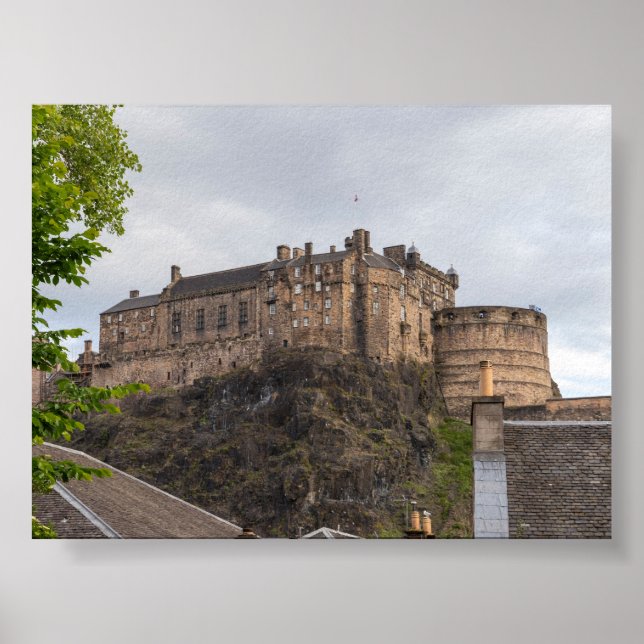 Póster castillo de Edimburgo (Frente)