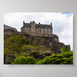 Póster castillo de Edimburgo