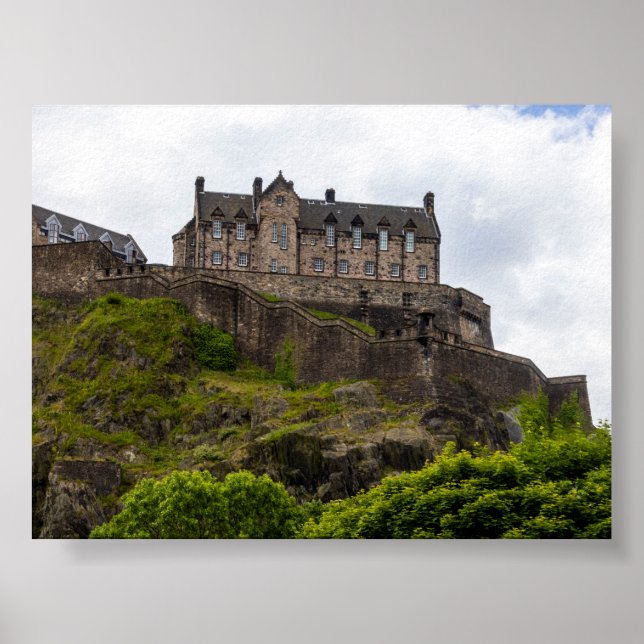 Póster castillo de Edimburgo (Frente)