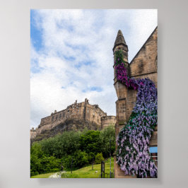 Póster castillo de Edimburgo