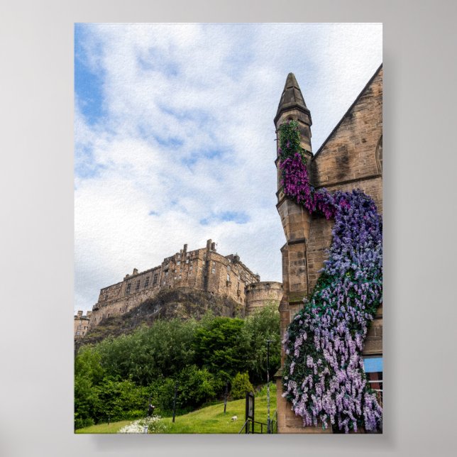 Póster castillo de Edimburgo (Frente)