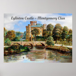 Póster Castillo de Eglinton - Montgomery Clan