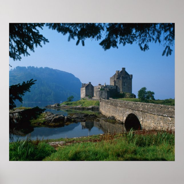 Póster Castillo de Eilean Donan, Highlands, Escocia 2 (Frente)