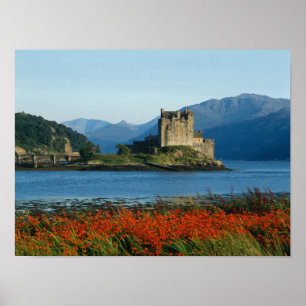Póster Castillo de Eilean Donan, Tierras Altas, Escocia 3