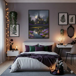 Póster Castillo de Fantasía