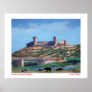 Póster Castillo de Fuengirola (Málaga)
