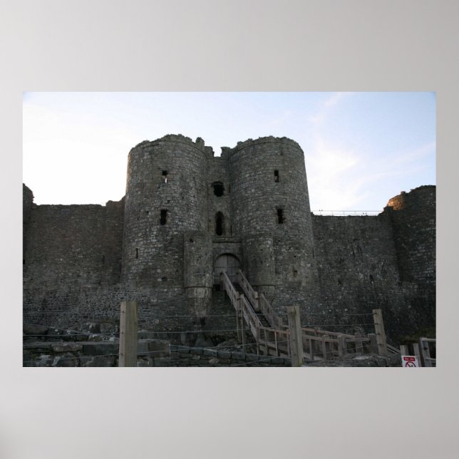 Póster Castillo de Harlech (Frente)