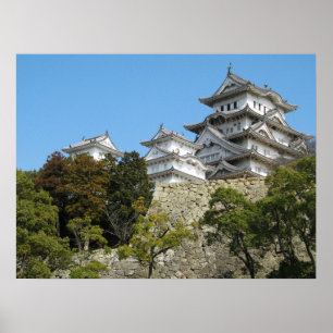 Póster Castillo de Himeji 姫 路 城, Hyogo, Japón