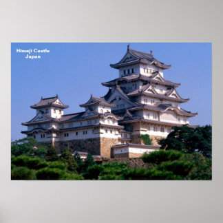 Póster Castillo de Himeji Japón