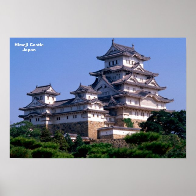 Póster Castillo de Himeji Japón (Frente)