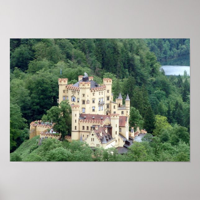 Póster Castillo de Hohenschwangau (Frente)