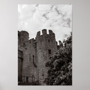 Póster Castillo de inglés antiguo.