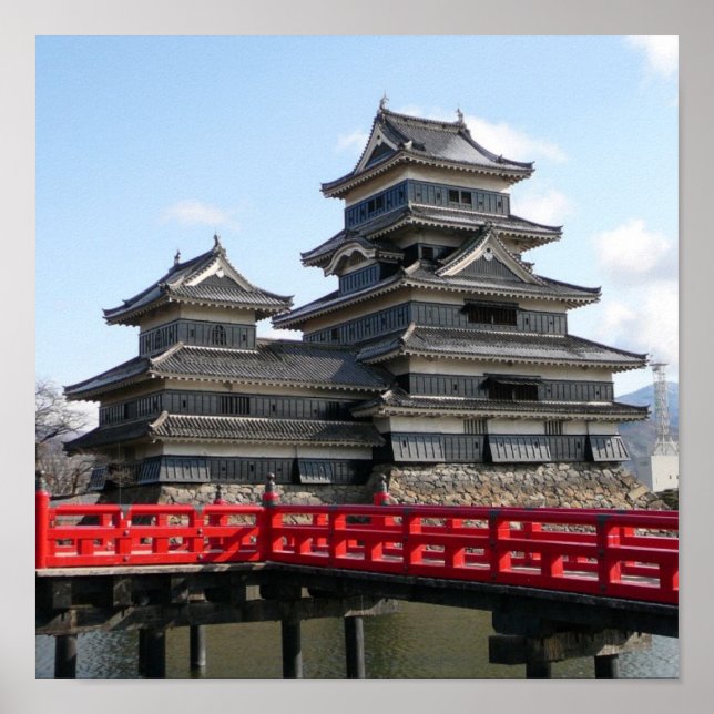 Póster Castillo de Japón (Frente)