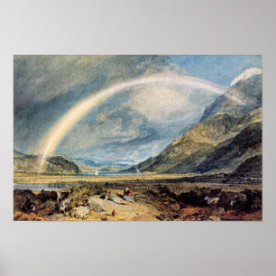 Póster Castillo de Kilchern por J.M.W. Turner