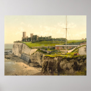 Póster Castillo de Kingsgate, Margate, Kent, Inglaterra