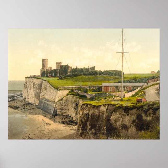 Póster Castillo de Kingsgate, Margate, Kent, Inglaterra (Frente)