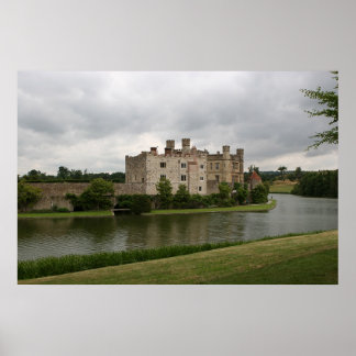 Póster Castillo de Leeds en Inglaterra