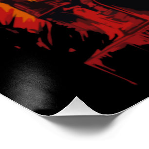 Póster Castillo de luna de sangre