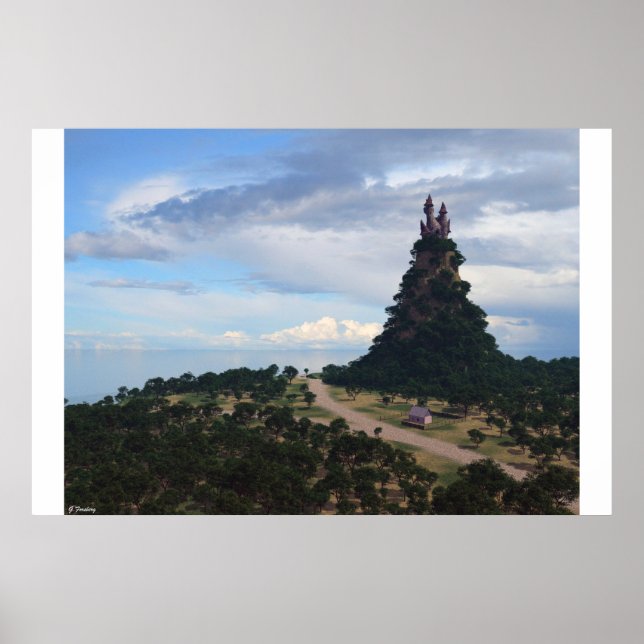 Póster Castillo de magos (Frente)