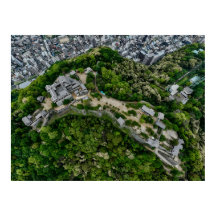 Castillo de Matsuyama desde arriba