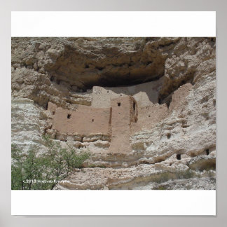 PÓSTER CASTILLO DE MONTEZUMA EN CANVAS