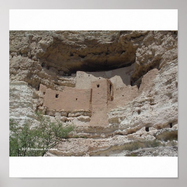 PÓSTER CASTILLO DE MONTEZUMA EN CANVAS (Frente)